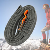 Luggage Strap paracord with Stainless Steel Hook Outdoor Sports - sheapshoop