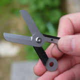 Outdoor Mini Stainless Steel Scissors With Key Chain - sheapshoop