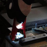 Fingerless Gloves LED Glove Flashlight Torch - sheapshoop