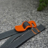 Luggage Strap paracord with Stainless Steel Hook Outdoor Sports - sheapshoop