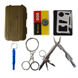 Multitools Pocket Survival Kit Outdoor Camping Equipment - sheapshoop