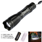 Flash Light Outdoor Lighting Lamp for 3xAAA or 1x18650 - sheapshoop